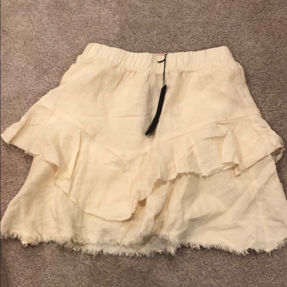 Beige Summer Skirt - Picture 2 of 4